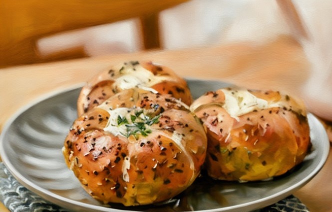 Bánh mì phô mai bơ tỏi