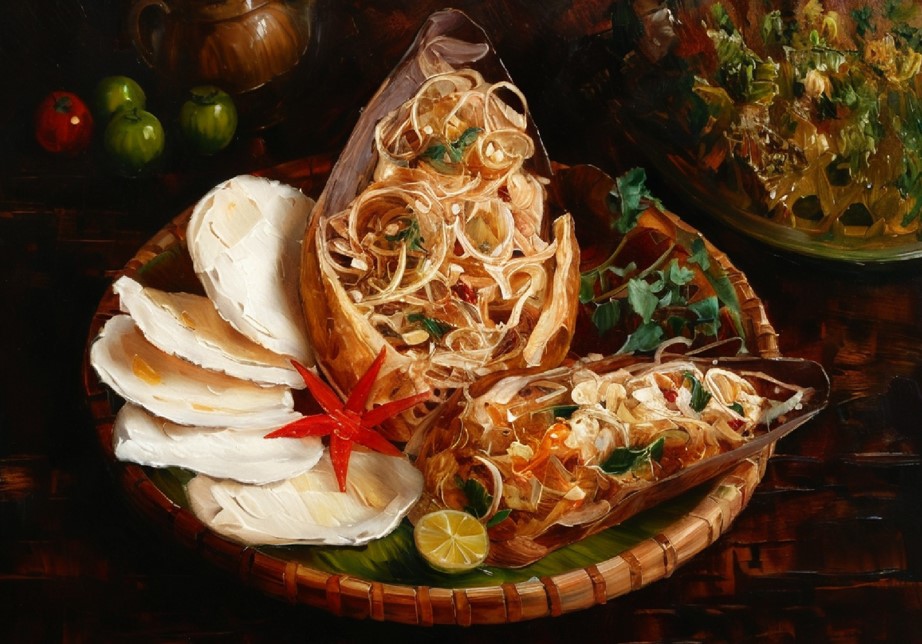 nom hoa chuoi