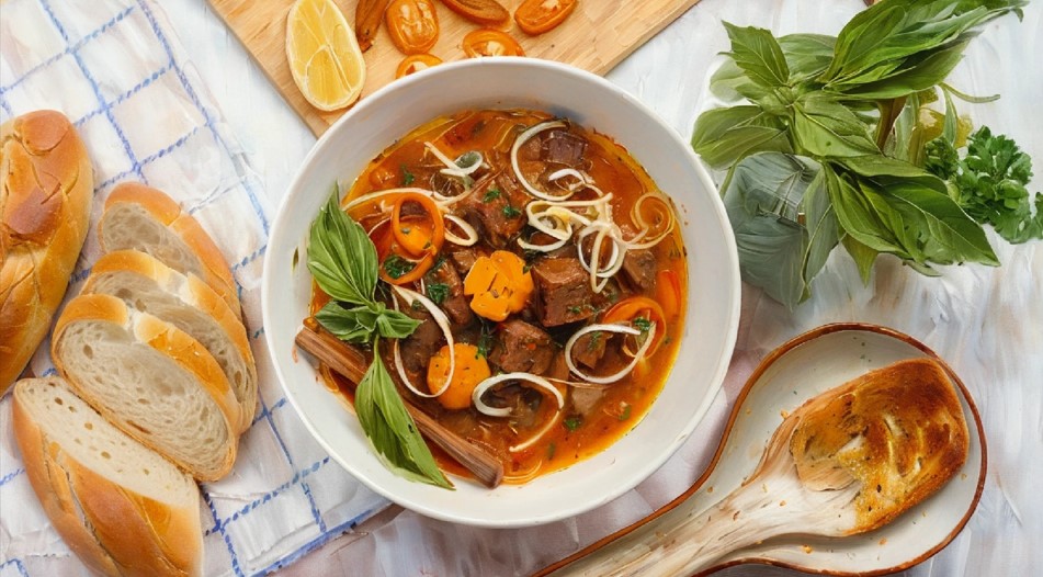 bo ham sot vang