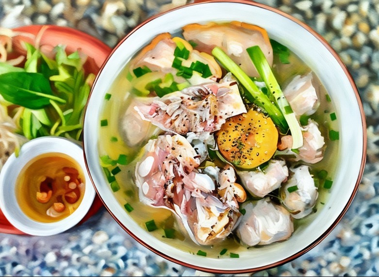 bun moc suon non