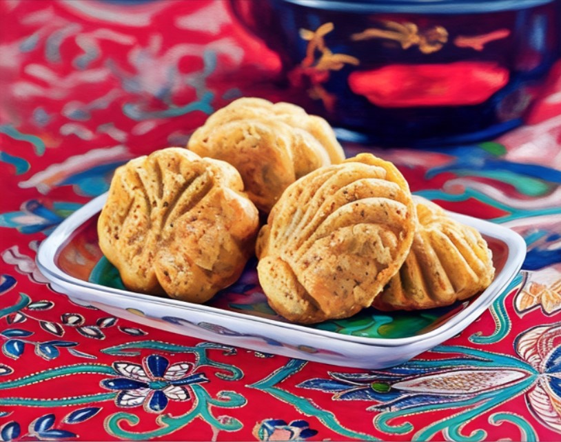 kueh bolu banh bong lan mini