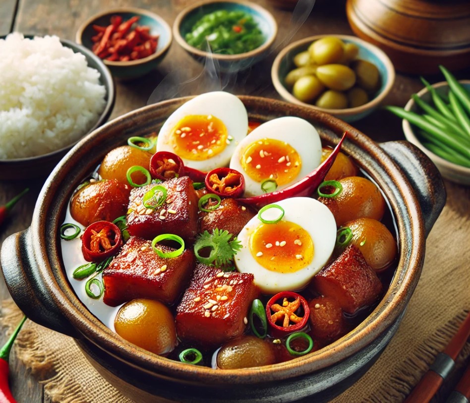 thit kho nuoc dua 1