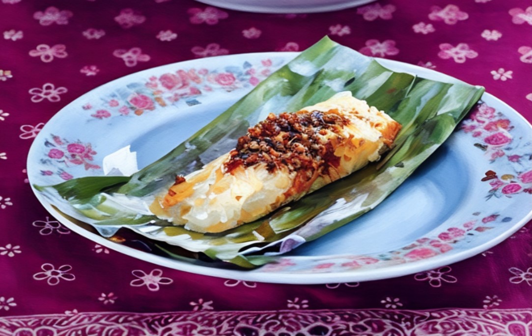 Rempah Udang – Xôi nếp nhân tôm khô cay