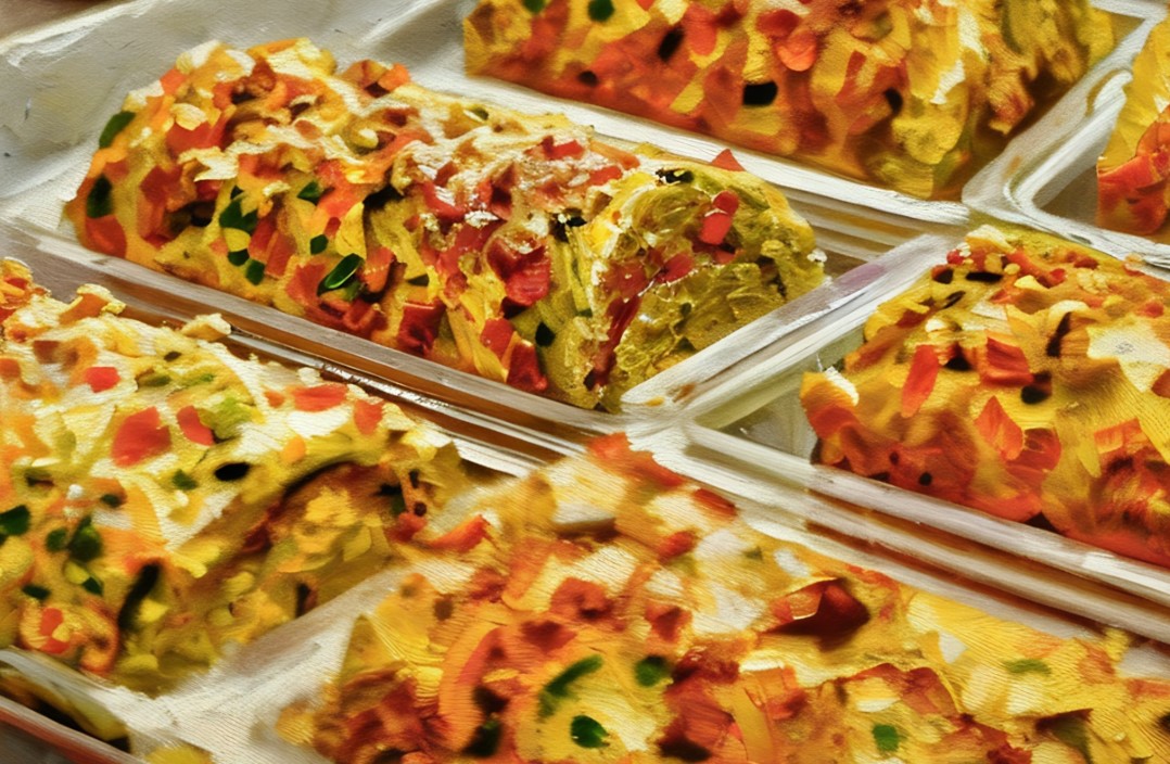banh mi cuon cha bong