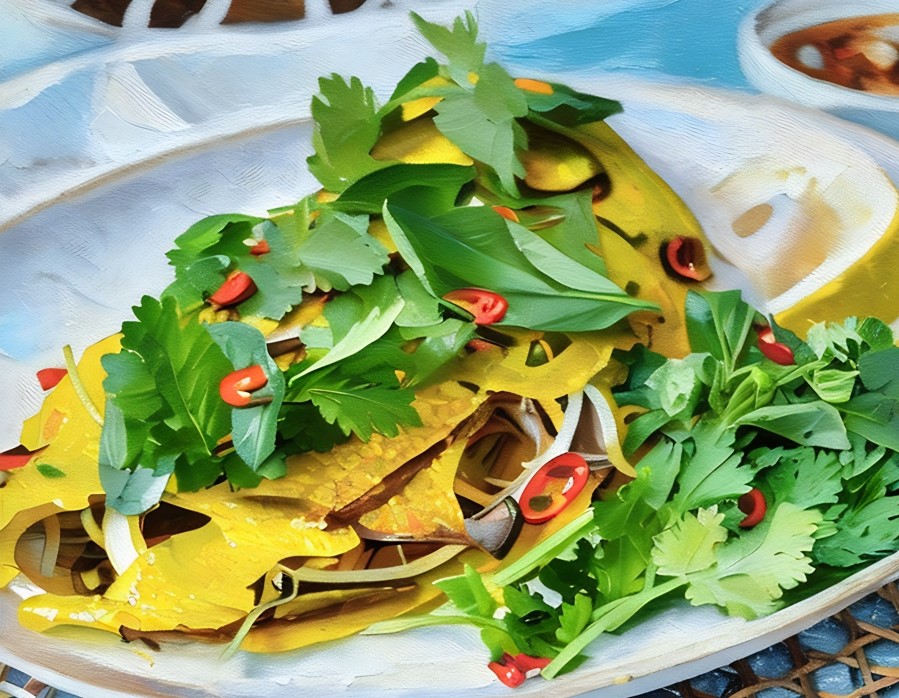 banh xeo chay