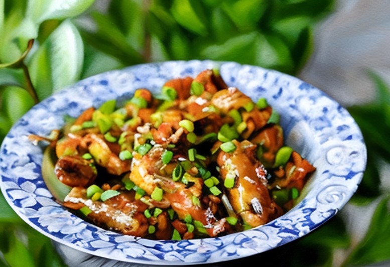 Cá chạch kho nghệ