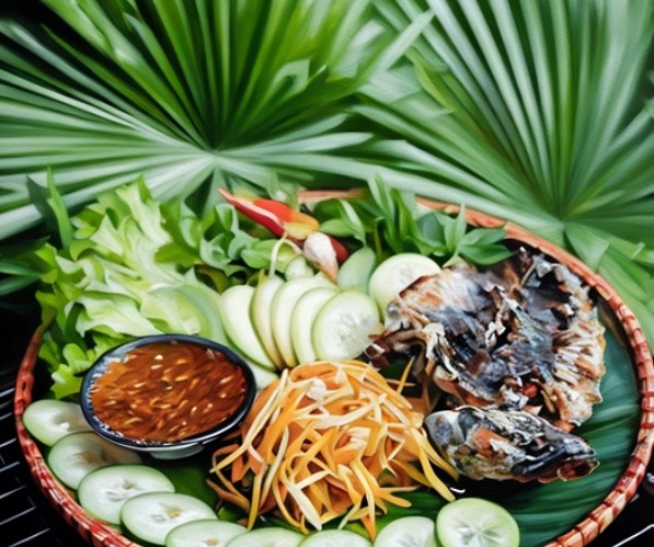 Cá lóc chiên mắm me