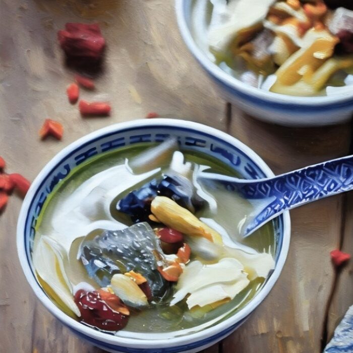 canh ham thuoc bac