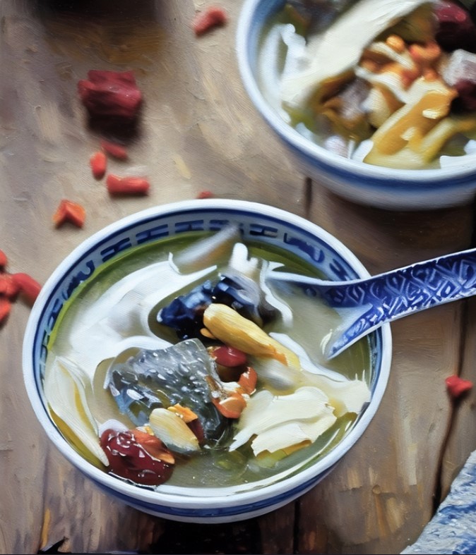 canh ham thuoc bac