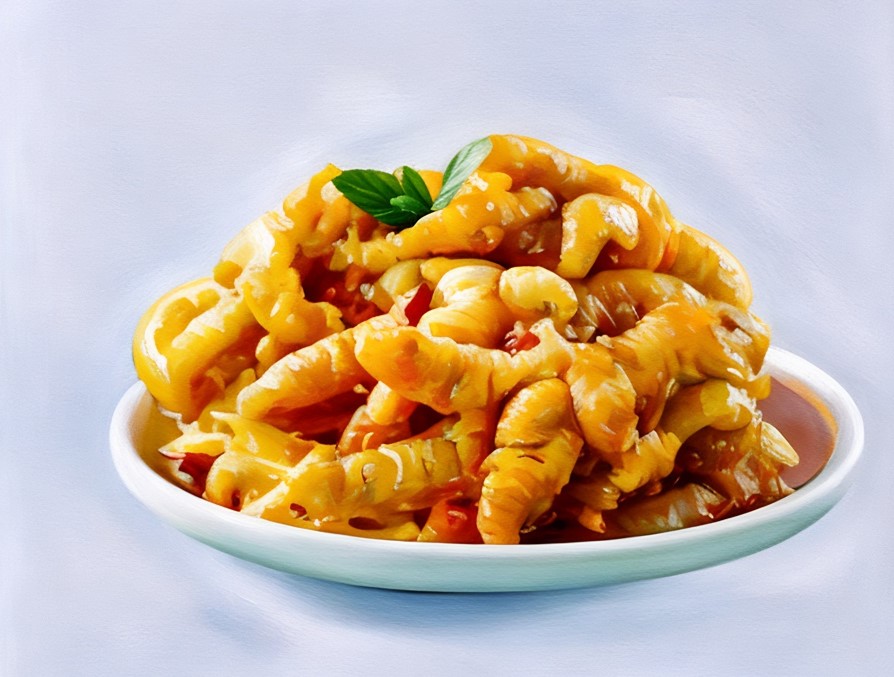 Gỏi chân vịt ngâm tương