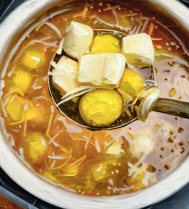 Chè sắn nóng – Chè mochi sắn dẻo