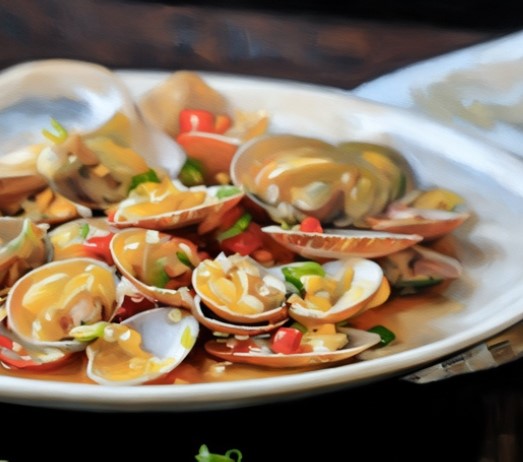 Nghêu sốt bơ tỏi