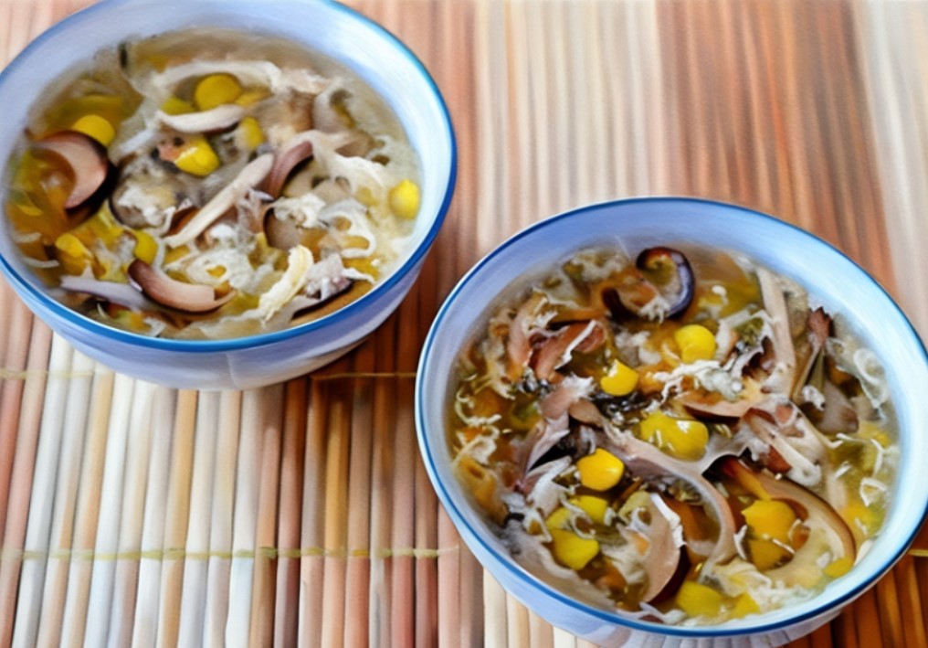 sup bap ga nam huong