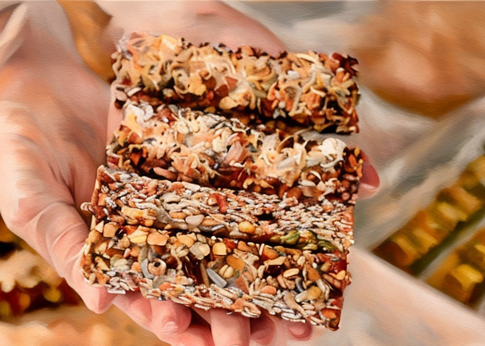 Ăn vặt lành mạnh – Thanh gạo lứt