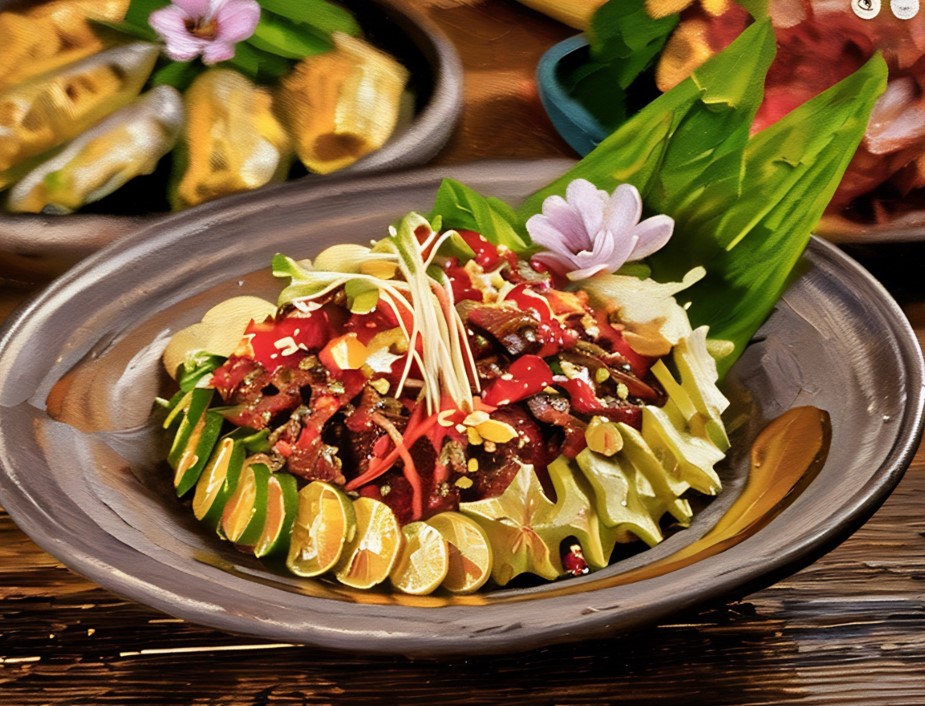 goi ca phao bo nuong