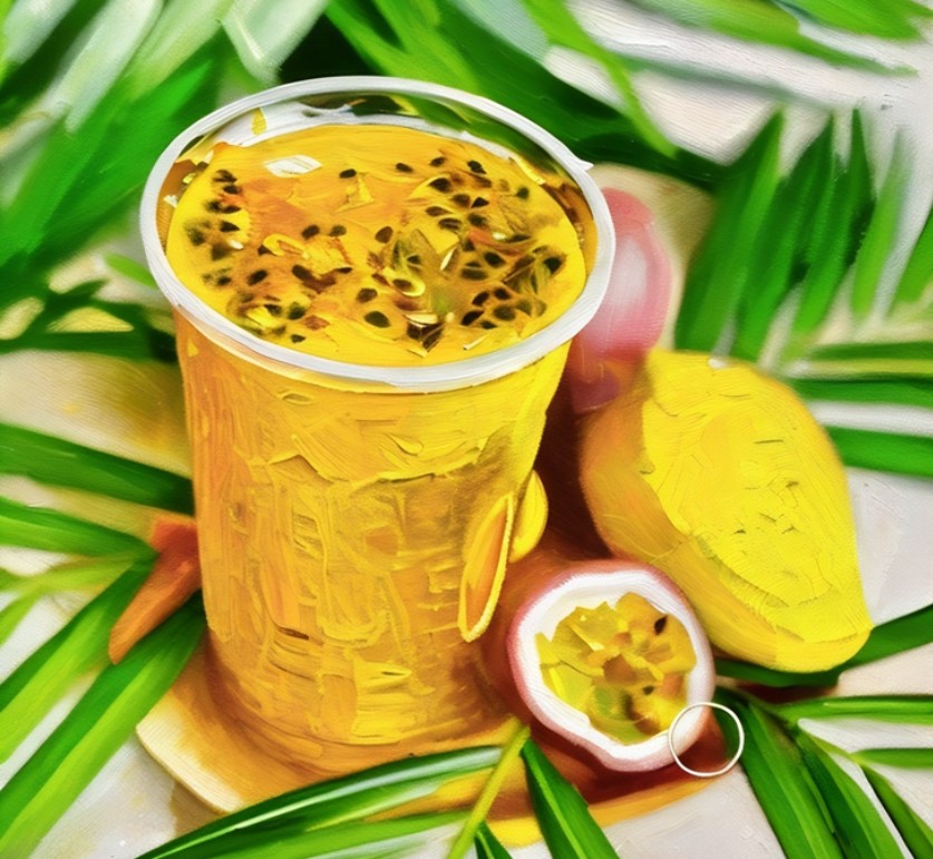 tra xoai chanh day